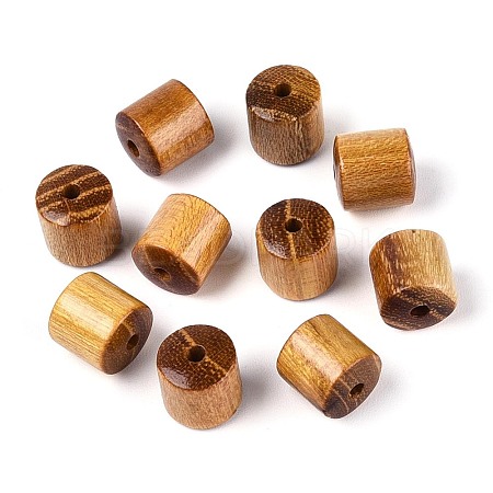Natural Bocote Wood Beads WOOD-N021-07-1