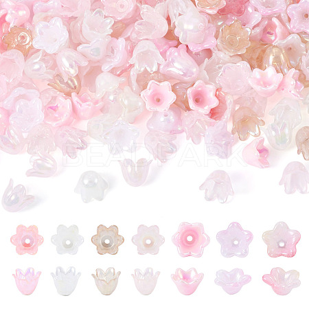 Acrylic Bead Caps OACR-TA0014-45C-1