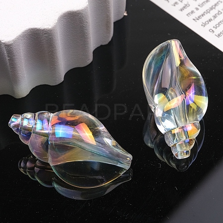 UV Plating Acrylic Beads PW-WGFFE14-06-1