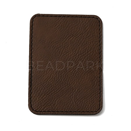Imitation Leather Laserable Label Tags FIND-WH0112-79C-1