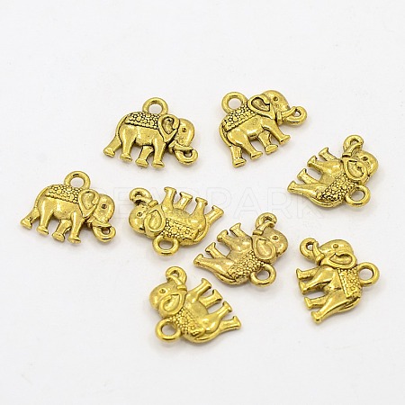 Tibetan Style Alloy Charms LS-PALLOY-P220-01AG-NR-1
