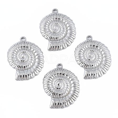 304 Stainless Steel Pendants STAS-N098-054P-01-1