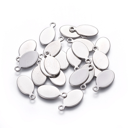 Tarnish Resistant 201 Stainless Steel Pendants STAS-L234-083B-1