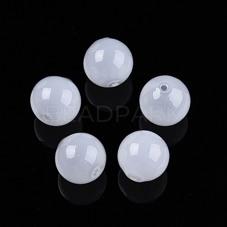 Handmade Blown Glass Beads BLOW-T001-32B-09-1