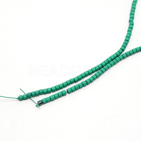 Non-magnetic Synthetic Hematite Beads Strands G-WH0018-01L-1