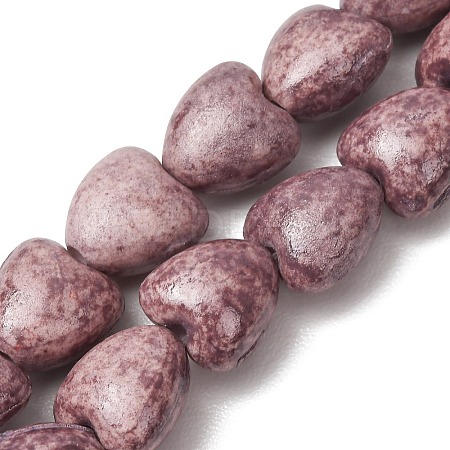 Vintage Handmade Porcelain Beads Strands PR-CBAA37B-06C-1