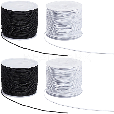 4Rolls 2 Colors Elastic Cords EC-PA0001-02C-1