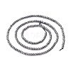 Electroplate Glass Beads Strands EGLA-K014-A-FP02-3
