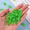 Frosted Acrylic Bead Caps MACR-S371-10A-734-6