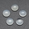 Natural White Agate Cabochons G-E492-H-23-1