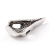 Tibetan Style 304 Stainless Steel Pendants STAS-P305-34AS-2