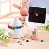 80Pcs 2-Hole Porcelain Buttons PORC-PJ0001-02A-7