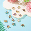 14Pcs Alloy Glass Pendants FIND-TADJ0001-08-4