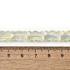 Electroplate Glass Beads Strands EGLA-L045-F-HR02-4