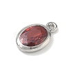 Brass Pave Cubic Zirconia Charms KK-CBA74BF-02P-01-2
