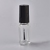 Transparent Glass Nail Polish Empty Bottle LS-MRMJ-WH0026-02B-1