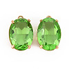 Transparent Glass Pendants GLAA-S193-009C-2