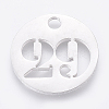 Non-Tarnish 304 Stainless Steel Pendants STAS-F233-29-P-1