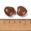 Synthetic Goldstone Heart Love Stone GG-CBAA0EE-03-20A-3