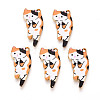 Alloy Enamel Pendants ENAM-N063-01B-1