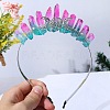 Raw Natural Quartz Hair Bands PW-WG74161-01-1