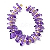 Natural Quartz Crystal Beads Strands G-F800-E11-2
