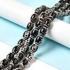 Tibetan Style dZi Beads Strands G-F726-A15-2
