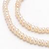 Grade AA Natural Cultured Freshwater Pearl Beads Strands X-PEAR-L003-A-03-3