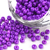 Baking Paint 8/0 Glass Seed Beads SEED-Q025-3mm-L29-1