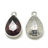 Alloy Glass Charms PALLOY-T028-7x10mm-18-2