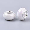 Opaque Resin European Beads RPDL-T038-007M-2