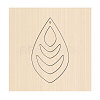 Wood Cutting Dies DIY-WH0178-003-1