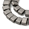 Electroplated Non-magnetic Synthetic Hematite Beads Strands G-C106-B01-11B-3