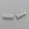 Iron Ribbon Crimp Ends E183-S-2