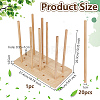 Wood Adjustable Cup Lid Holder ODIS-WH0030-142-2