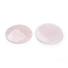 Natural Rose Quartz Cabochons G-L553-22A-3