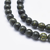 Natural Serpentine/Green Lace Stone Beads Strands G-P345-01-8mm-3