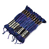 10 Skeins 6-Ply Polyester Embroidery Floss OCOR-K006-A72-1