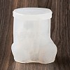 3D Bear Figurine DIY Candle Silicone Molds DIY-A047-02-2