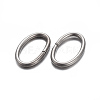 Tarnish Resistant 304 Stainless Steel Open Jump Rings A-STAS-F221-40P-A-2