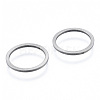 Non-Tarnish 201 Stainless Steel Linking Rings STAS-N090-T04-1-3