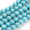 Synthetic Turquoise Beads Strands TURQ-S192-10mm-2-1