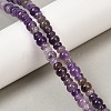 Natural Amethyst Beads Strands G-P595-B05-01-1