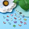 20Pcs Alloy Pendants ENAM-YW0002-54P-5