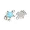 Alloy Resin Pendants RE-CBA4818-02P-2