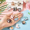 Cartoon Animals Silicone Beads SIL-TA0002-70-6
