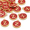 Golden Plated Alloy Enamel Charms ENAM-S118-03Z-4