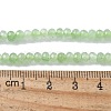 Dyed Natural Malaysia Jade Rondelle Beads Strands X-G-E316-2x4mm-56-3