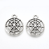 Tibetan Style Alloy Pendants X-TIBE-T010-30AS-RS-1