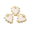 Rack Plating Brass Enamel Pendants KK-D074-03G-03-2